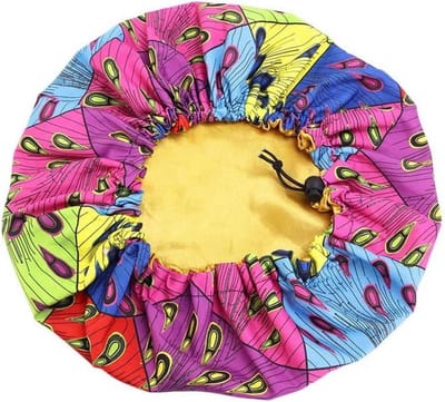 Slaapmuts Dames - Nachtmuts Haar Tulband - Bescherming Haar - Dubbellaags Verstelbaar - 36 cm Diameter - Meerdere Kleuren