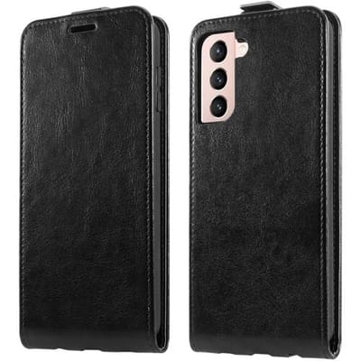 ShieldCase telefoonhoesje geschikt voor Samsung Galaxy A14 4G/5G hoesje - flip case - klaphoesje - optimale bescherming - zwart
