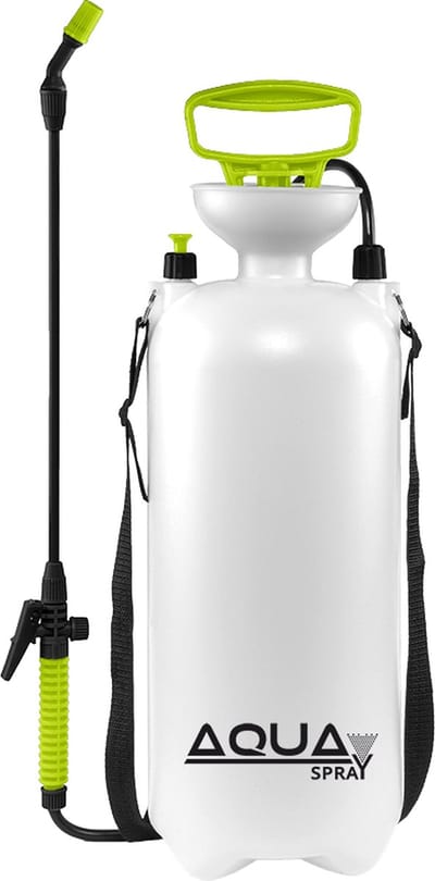 Bradas AQUA SPRAY druksproeier 8 L – Gifspuit – Drukspuit – Vernevelspuit – Onkruidbestrijding – Onkruidspuit – Tuin – Spuit – Hoge kwaliteit