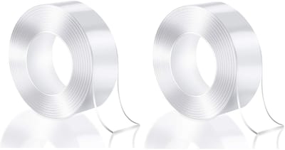 Herbruikbare dubbelzijdige nanotape 5 meter
