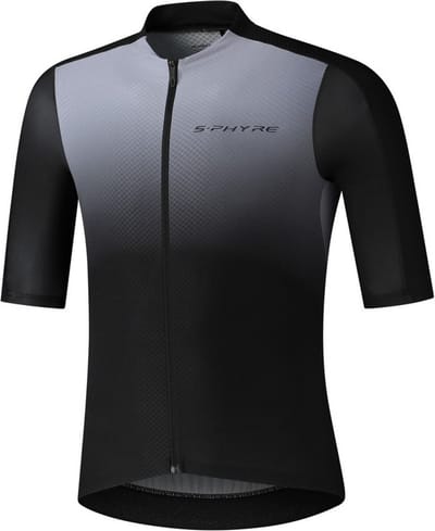 Shimano S-PHYRE Fietsshirt Korte Mouwen Flash Grijs-L