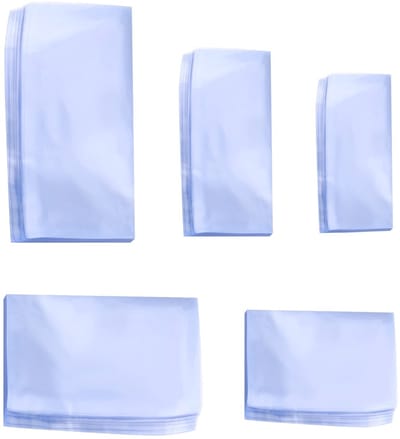 SPHProducts - Krimpkous Zakken - Transparante Verpakking - 5 Maten