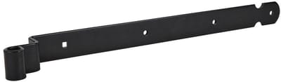 Duimheng - Tbv 16 mm duim - 55 cm - Met bocht - Zwart