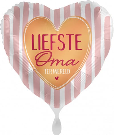 Folieballon - Liefste Oma ter Wereld