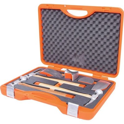 KS Tools 140.2475 Aluminium body-uitbuigset, 7-delig