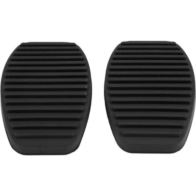 1 Paar Auto Rem Koppelingspedaal Rubber Pad voor Fiat Doblo Albea Punto Palio Fiorino 7568442 black