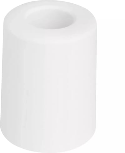 Deltafix Witte deurbuffer - Beschermend rubber - Ø 40 mm x H 50 mm