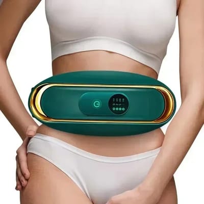 Linkforu - Afslankmachine - Buikmassage - Riem tegen Anti-cellulitis - Elektrische Buikvetverbrander - Vetverwijdering