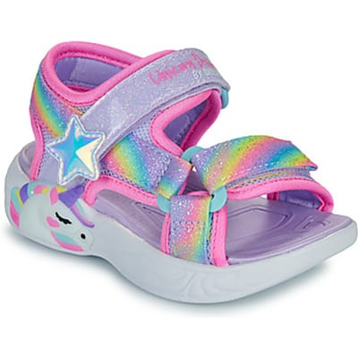 Skechers Unicorn Dreams Zandal- Dreamy - Meisjes Sandalen - Paars
