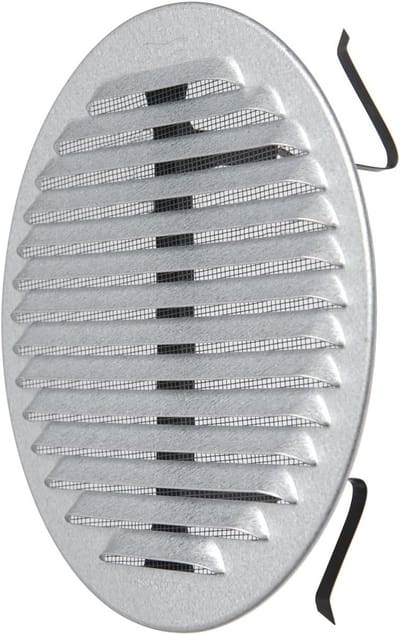 Universeel ventilatierooster GZKTU160R verzinkt aluminium