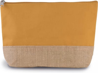 Tas One Size Kimood Cumin Yellow / Natural 100% Katoen