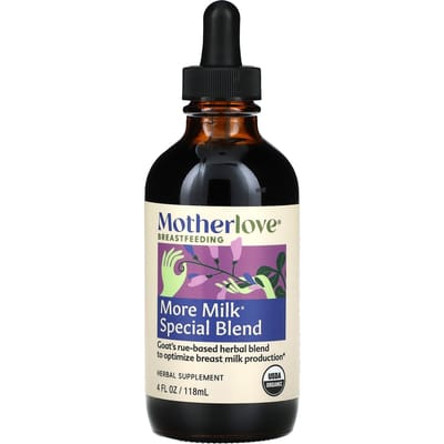 Motherlove, voor borstvoeding, voor melksupplementatie, speciale blend, 4 fl oz (118 ml)
