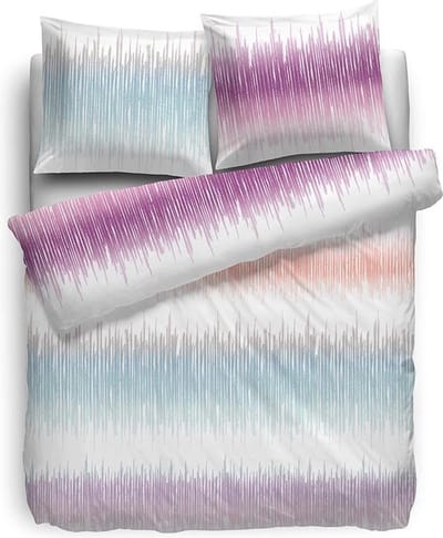 HNL Refined Satin Cato Dekbedovertrek Cato - Litsjumeaux XL - 260x200/220 cm - Multi