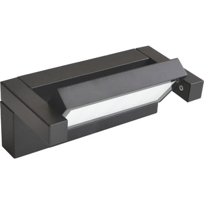 Viokef Buitenwandlamp Gea, donkergrijs