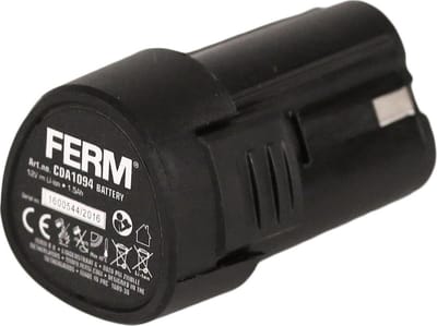 FERM - CDA1094 - Li-Ion - Accu – 1.5Ah – 12V – Voor - CTM1016 - OTM1006 - JSM1026