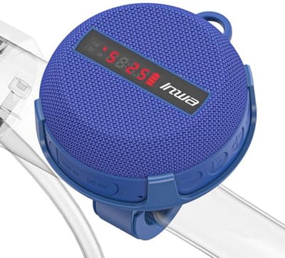 Draagbare Bluetooth-luidspreker met snelheidsdisplay - draadloze speaker met 480 minuten speeltijd