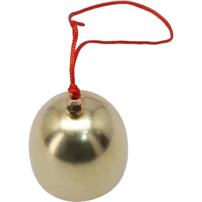 Bellen Klingelen Metaal Kerstmis Puur Koperen Bel Mini Koeienbel Decoratieve Vintage Windgong Hanger Diefstalbeveiliging Deurbel beige
