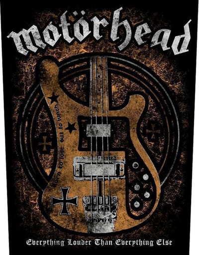 Motorhead - Lemmy's Bass Rugpatch - Multicolours