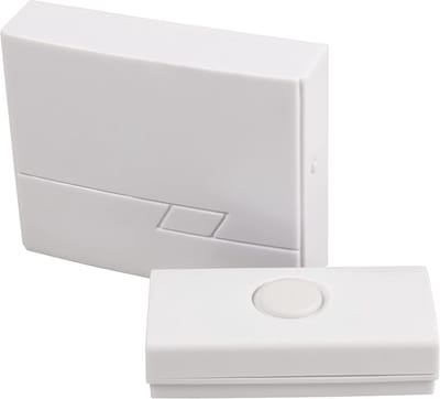 Draadloze Deurbel - Gong Set - Ontvangst Meldingen - 16 Melodieën - 50 Meter Bereik - Wit
