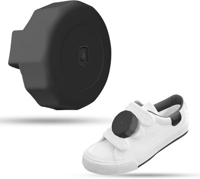 Daity Een waterdichte beschermhoes voor uw AirTag-tracker, geschikt voor katten, honden en andere huisdieren. (Zwart)
