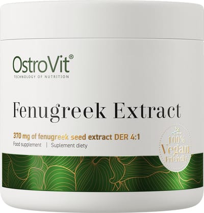 OstroVit - Fenugreek Extract - 100 g - Natural 100% Puur extract van fenegriekzaad - vegetariërs en veganisten – vrij van dierlijke ingrediënten - Supplement
