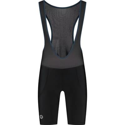 Rogelli Core Heren Korte Fietsbroek - Zeem - Bretels - Zwart/Blauw