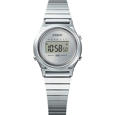 Casio Casio Collection Vintage LA700WE-7AEF Horloge - Staal - Zilverkleurig - Ø 26 mm