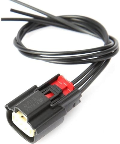 Ontstekingsconnector - Kabelset - Auto Onderhoud - Plug and Play - 31 cm - Zwart