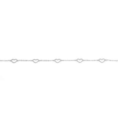 Karma Armband Nova Connected Hearts Zilver