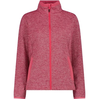 Damesfleece met rits CMP Knit Tech