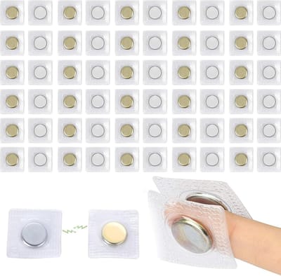 25 paar onzichtbare magnetische knopen, verborgen magnetische sluiting, accessoires voor naaien voor handtassen, kleding, leerambachten, stoffen tassen