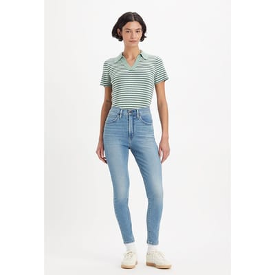 Levi's Retro Skinny Jeans Blue Size: W23L30 | Skinny Outlet | Dames | Blauw