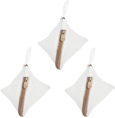 Dailygoods- Waszakken 3-delig - Mini Waszakken - Ruimtebesparend Ontwerp - Voorkomt Schade - Robuuste Constructie - Voor Wasmachine - Wasnet