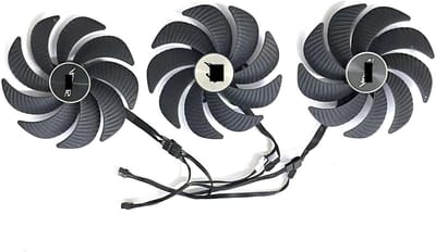 Grafische Kaart Ventilator - GPU Fan Koeler - Oververhitting Voorkomen - Efficiënte Warmteafvoer - 105mm - Zwart