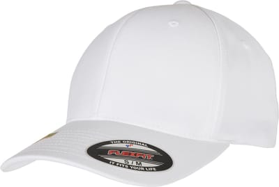 Urban Classics - Recycled Polyester Flexfit pet - L/XL - Wit