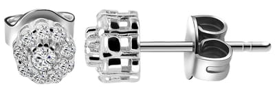 AKZENT Akzent dames oorbel "Julio" van 925 Sterlingzilver, gerhodineerd, duurzaam