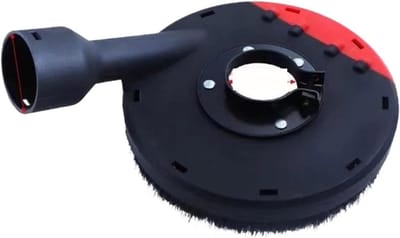 Stofkap Haakse Slijper - Universele Deksel - Stofvrij Slijpen - Efficiënte Afzuiging - 100-125 mm - Zwart