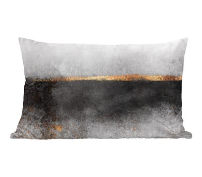 Sierkussens - Kussentjes Woonkamer - 50x30 cm - Goud - Abstract - Luxe