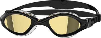 Zoggs Tiger Lsr+ Zwembril Met Spiegelglazen Zwart Regular Man,Vrouw