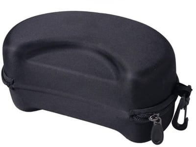 WiseGoods Premium Skibril / Duikbril Opberg Case - Hardcase Beschermhoes Met Rits - Ski / Snowboard Brillen Draagtas - Zwart