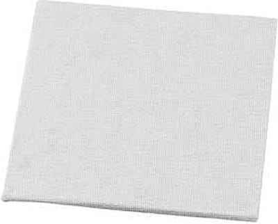 Canvas paneel, wit, afm 10x10 cm, 280 gr, 1 stuk