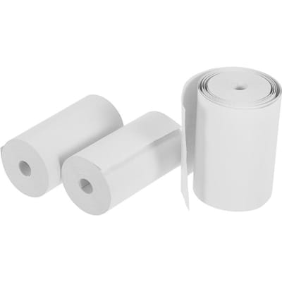 Rouleaux de Papier Thermique 57*30mm Papier d'Imprimante Rouleaux de Caisse Enregistreuse pour Supermarché POS Papier d'Impression de Reçu 20 Rouleaux blanc