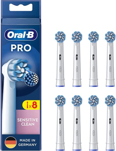 Oral-B PRO Opzetborstels Sensitive, 8 stuks