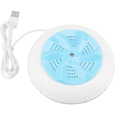 Draagbare mini-ultrasone wasmachine, reiswasmachine, reiniger en reinigingsgereedschap (Blauw) blauw