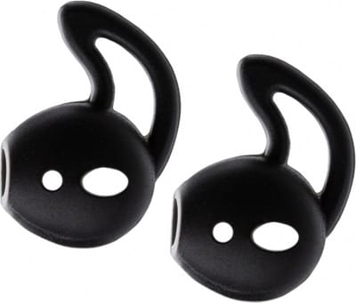Xccess Earbuds Siliconen Hoesje Geschikt voor Apple AirPods 2 - Zwart