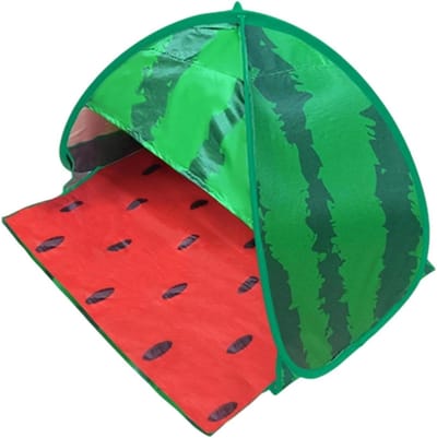 Strandtent Honden - Zonwering Huisdier - Buiten Ontspannen - Gezichtsbescherming - 80 x 65 x 55 cm - Grijs