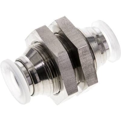 10mm RVS/PA Insteekfitting Schotdoorvoer EPDM/PTFE