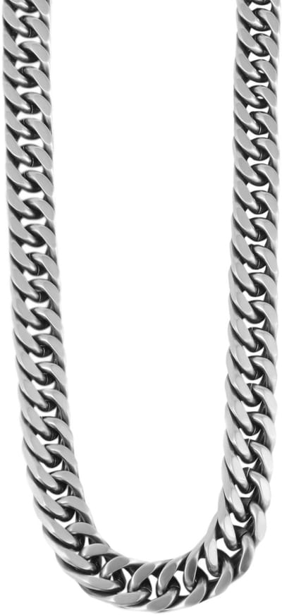 AKZENT Akzent unisex ketting Enno, zilverkleurig, duurzaam