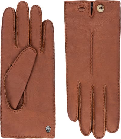 Roeckl Vancouver Leren Dames Handschoenen Maat 8,5 - Cognac