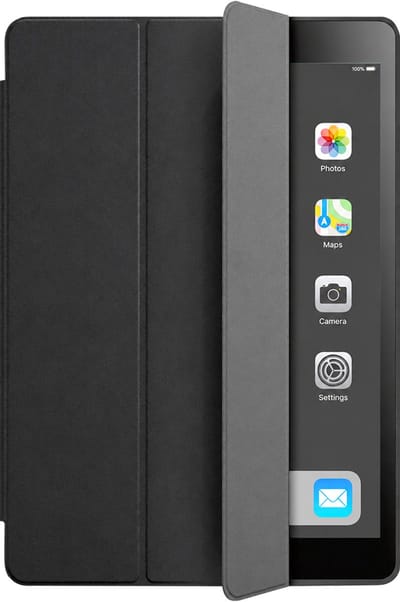 Eiger, Magnetische Folio Hoes geschikt voor Galaxy Tab A9 / A11 met Stylushouder, Zwart